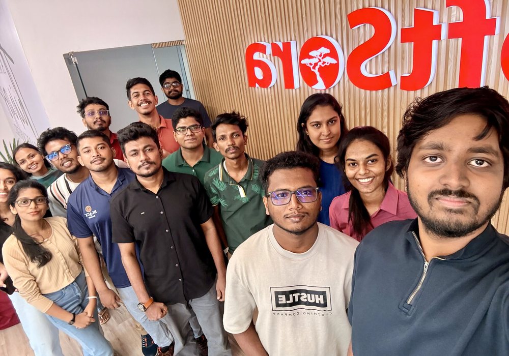 The team together